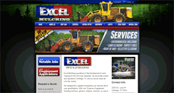 Desktop Screenshot of excelmulching.com